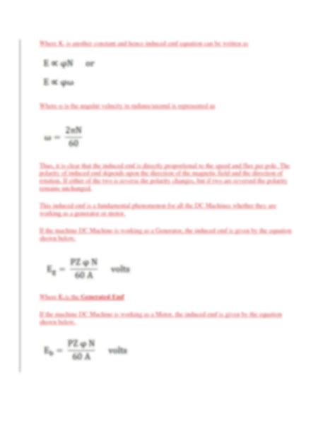 Solution Emf Equation Of A Dc Generator Studypool