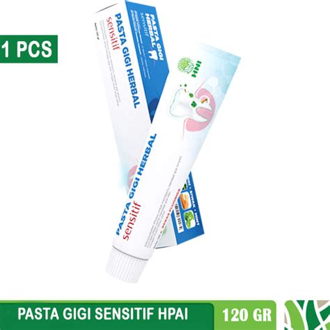 Pasta Gigi Siwak Herbal Hpai Untuk Gigi Sensitif Pasta Gigi Sensitif