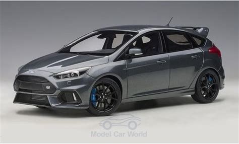 Modellino In Miniatura Ford Focus Autoart Mkiii Rs Metallise