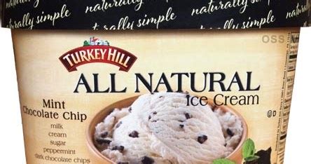 On Second Scoop Ice Cream Reviews Turkey Hill Mint Chocolate Chip Ice