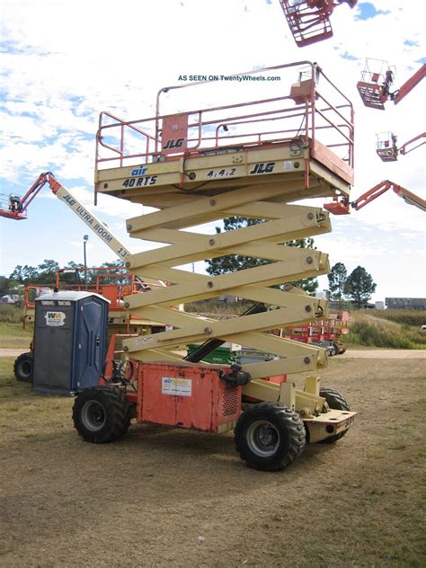 2001 Jlg 40 Rts Scissorlift 40 Deck Hgt 46 Work Hgt Fully