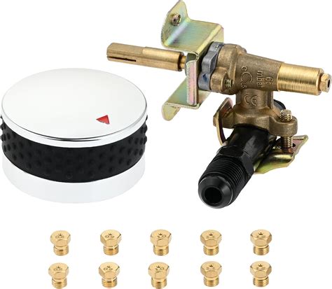 Natural Gas Conversion Control Valve Kit With Lp Gas Orifices Nozzle Replacement For Outland