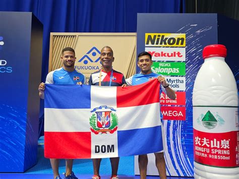 Clavadistas de RD que ganaron medallas en JCC están en el Mundial de