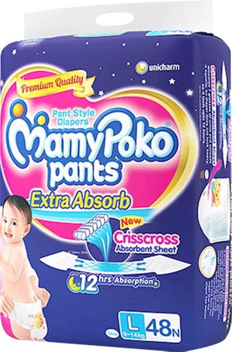 Buy Mamypoko Pants Extra Absorb Diaper Large Size Pack Of Online