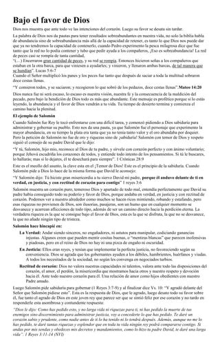 Bajo El Favor De Dios Pdf