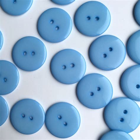 10 Blue Buttons Blue Buttons 23mm Blue Buttons Coat Etsy Blue Button Etsy 10 Things