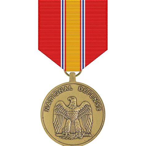 Medalla Del Servicio De Defensa Nacional Criterios Y Más Unigal