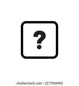 Question Mark On White Background Stock Vector (Royalty Free ...