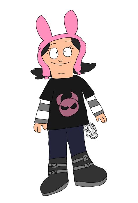 Grunge Louise Belcher By Irkenscenekid On Deviantart