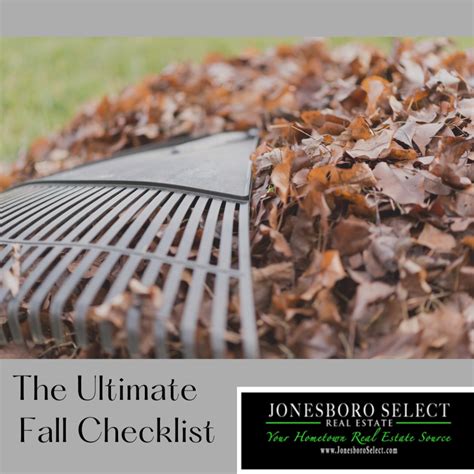 The Complete Fall Home Maintenance Checklist Northeast Arkansas Real