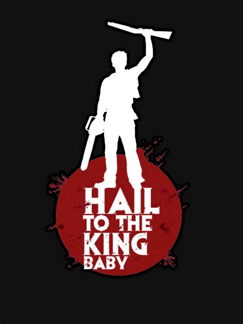 The Boom Stick Hail To The King Essential T Shirt For Sale By Cheezerleaner Redbubble