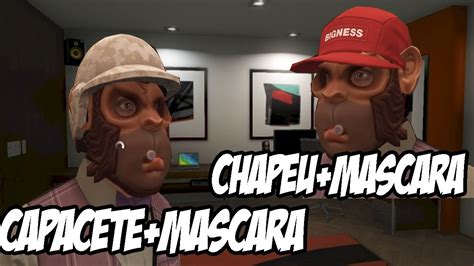 GTA V CAPACETE MASCARA E CHAPEU MASCARA 1 39 YouTube