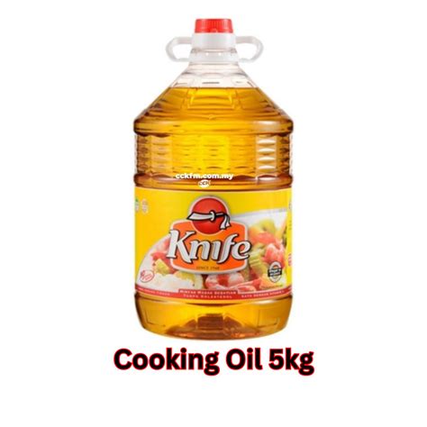 Knife Blended Cooking Oil 5kg Shopee Malaysia