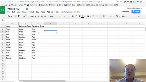 How To Create A Header Column In Google Sheets YouTube