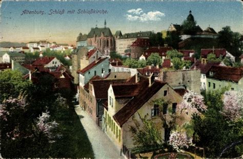 Ansichtskarte Postkarte Altenburg In Th Ringen Schloss Akpool De