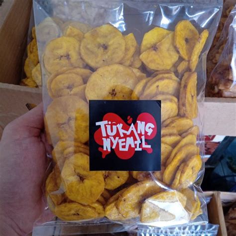 Keripik Pisang Manis 125 Gram Snack Camilan Enak Murah Cemilan Kiloan