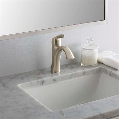 Moen Eva Brushed Nickel Bathroom Faucet Semis Online