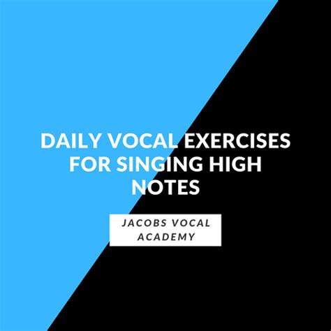 Stream Daily Vocal Exercises For Singing High Notes By Jacobs Vocal