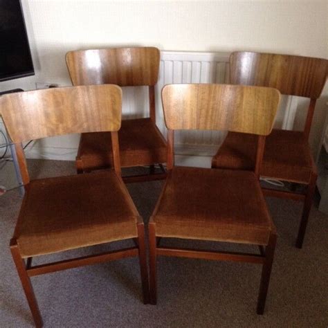 4 Mid Century Dining Chairs By Morris Of Glasgow In Cupar Fife Gumtree