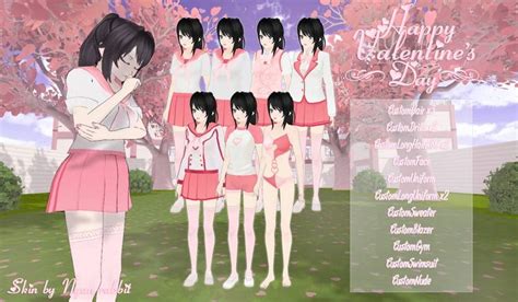 Yansim Happy Valentines Day Skin Dl By Enerhel On Deviantart