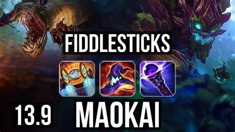 FIDDLE Vs MAOKAI JNG 8 0 9 Legendary 900K Mastery 300 Games