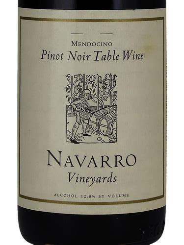 2019 Navarro Vineyards Pinot Noir | Vivino US