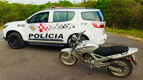 Motocicleta roubada pela cidade de Aparecida é recuperada em Potim SP