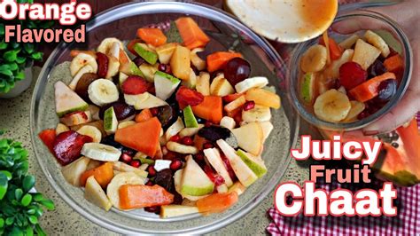 Juicy Fruit Chat Recipe For Iftar Tasty And Healthy Fruit Chat