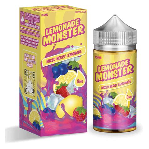 Mixed Berry Lemonade By Lemonade Monster Wick And Wire Co Australia