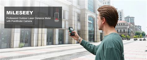 Mileseey S7 Laser Distance Meter - Precision Outdoor Measurement