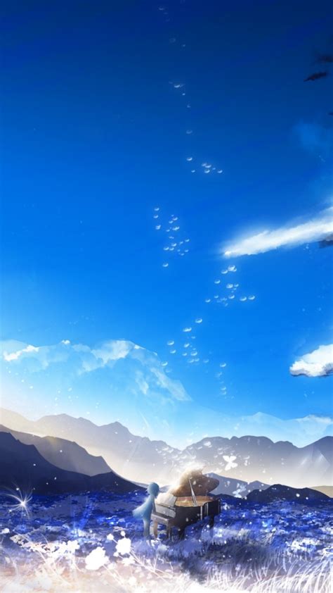 High Resolution Anime Landscape Wallpaper K