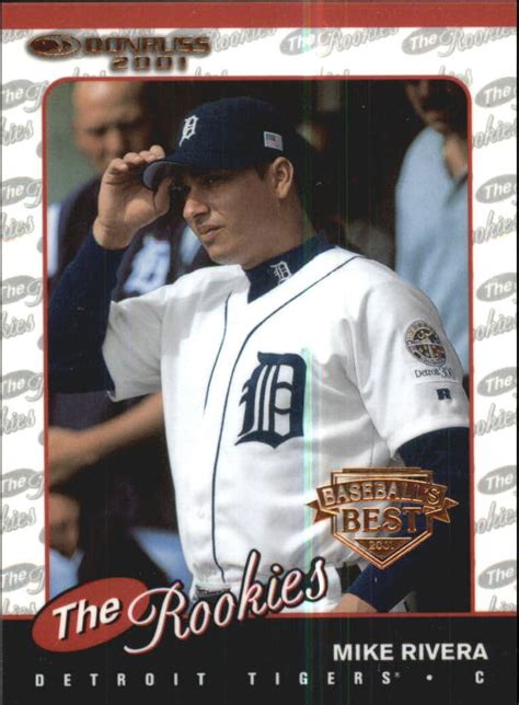 Donruss Baseball S Best Bronze Rookies R Mike Rivera Ebay