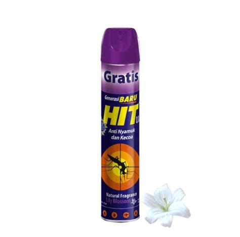 Hit Aerosol 600ml Anti Nyamuk Dan Kecoa Obat Nyamuk Sprayy Lazada