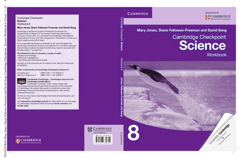 Cambridge Checkpoint Science Workbook 8