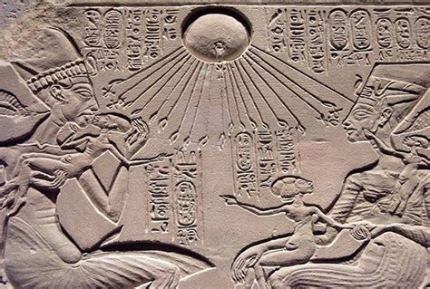 Aten Sun God Solar Disc