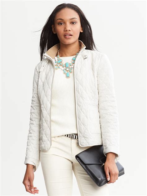 Quilted Jacket Banana Republic