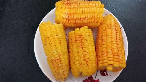 Boiled Bhutta तख उबल हआ भटट boiled sweet corn recipe in