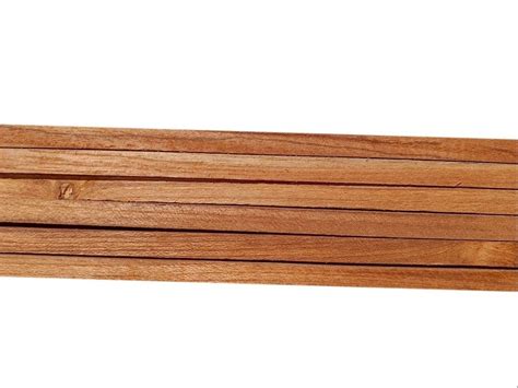 Rectangular Brown Teak Wood Strip For Furniture At Rs Running Feet