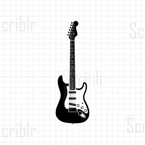 Fender Stratocaster Vector Svg Png Cutfile Etsy