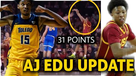 AJ EDU UPDATE FIL AM Guard NAGTALA Ng CAREER HIGH Sa US NCAA YouTube