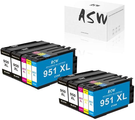 Asw Compatible Ink Cartridge Replacement For Hp Xl Xl Xl