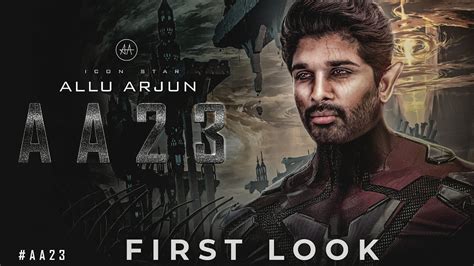 #AA23 Teaser Announcement (2023) | Allu Arjun | Allu Arjun New Hindi ...