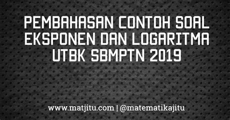 23 Contoh Soal Eksponen Hots Mikel Ray