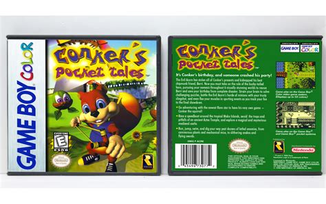 Gaming Relics Game Boy Color Conker S Pocket Tales