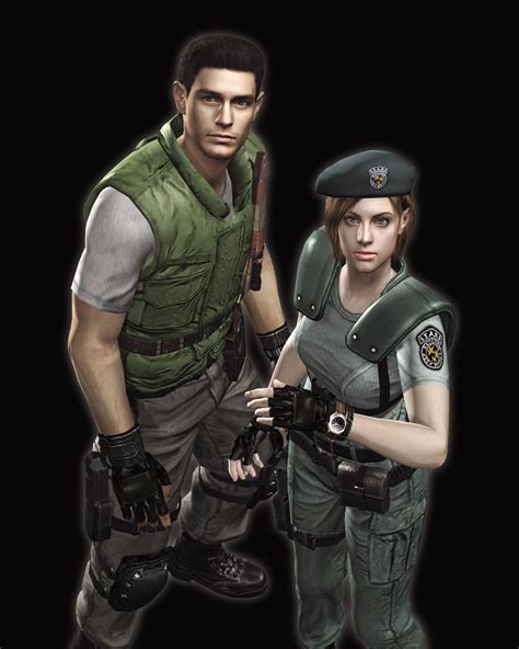 Chris And Jill Stars Resident Evil Resident Evil Game Jill