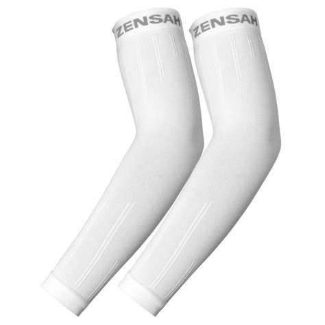 Made In Usa Zensah Compression Arm Sleeves Golfers Tennis Cycling Running Uv Ray