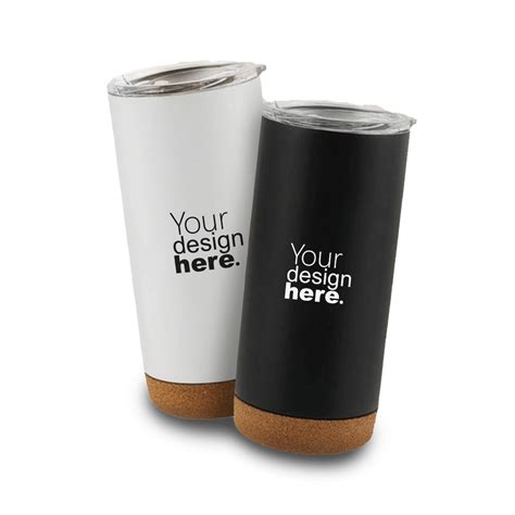 Custom Cork Coffee Tumbler Printing Merchlist