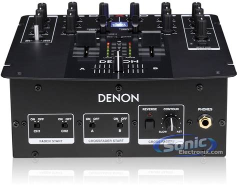 Denon Dn X Dnx Two Channel Compact Performance Dj Mixer