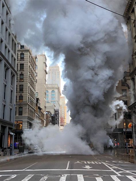 Today’s steam pipe explosion in NYC triggers me pretty badly (Photo ...