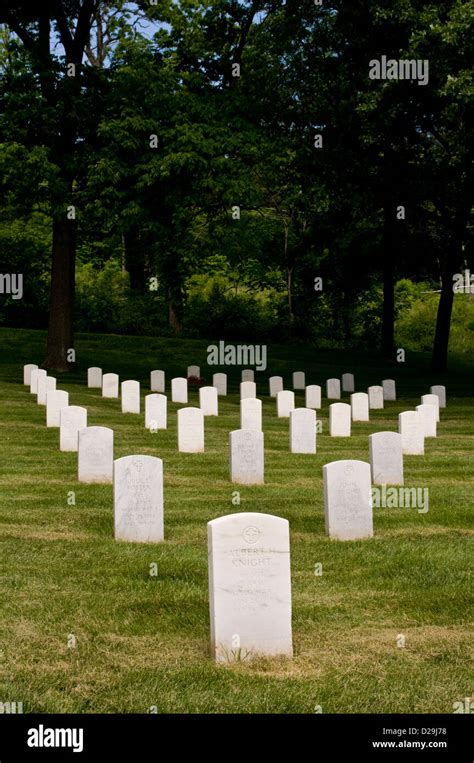 Fort Leavenworth National Cemetery Stock Photo - Alamy